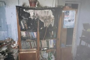 Закопчені стіни й вигоріла шафа: У Києві на Троєщині сталася пожежа у школі