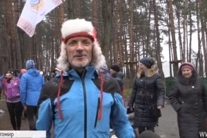 У Житомирі містяни влаштували святковий забіг