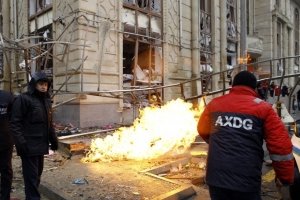 У центрі Баку прогримів вибух у багатоповерхівці &ndash; з&rsquo;явилося відео