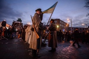Бій за "Арсенал": у Києві розпочалася масштабна реконструкція історичних подій