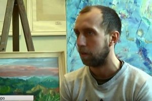 Коли живопис – спосіб не збожеволіти: Історія ветерана АТО, якому творчість врятувала життя