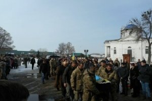 У Прилуках на Чернігівщині провели в останню путь розвідника Валерія Єгорова