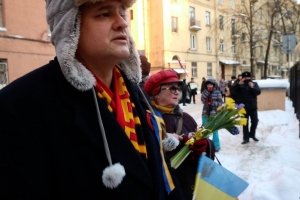 У Петербурзі росіяни вшанували пам'ять Героїв Небесної Сотні