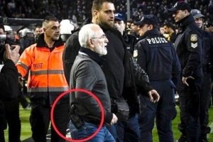 У Греції росіянин зі зброєю мало не зірвав футбольний матч