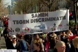 У Брюсселі пройшли акції протесту проти расизму