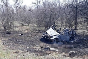 У зоні АТО на "нулі" підірвалося авто з цивільними: всі пасажири загинули