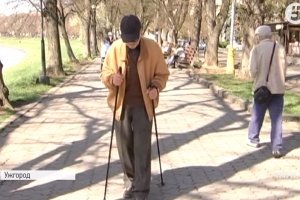 В Ужгороді провели майстер-клас зі скандинавської ходи