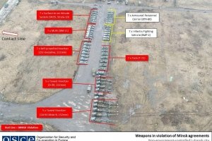 Вони вже близько: на околиці Луганська помітили армаду військової техніки бойовиків – фото