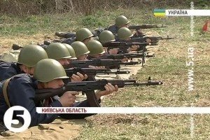 У Київській області відбуваються навчання резервістів Національної гвардії