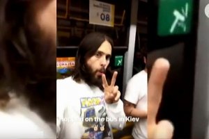 Джаред Лето вразив користувачів мережі нічною прогулянкою по Києву – як це було