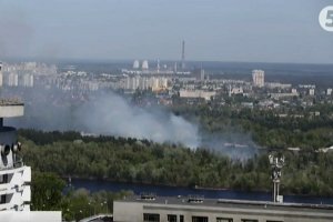 У Києві сталася пожежа на Трухановому острові – подробиці