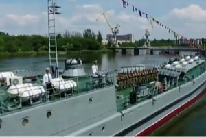Урочисті заходи з нагоди 100-річчя створення морської піхоти України – відео