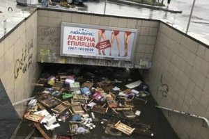 Кличко прокоментував ситуацію з "дощовими" потопами в районі метро "Лівобережна", "Дорогожичі" та "Шулявська"