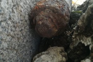 У Харкові на території школи виявлено снаряд часів Другої світової війни – відео