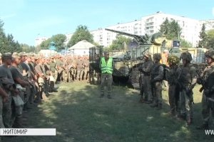 "Згадуватимуть, як знищувати ворога": в Житомирі почалися навчальні збори резервістів ЗСУ 