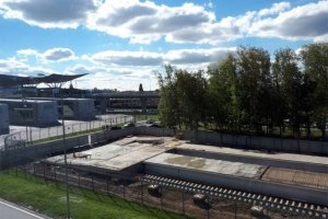 Поїзд до Борисполя: вже побудували платформи для швидкісної залізничної лінії з Києва