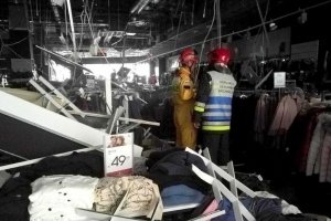 У польському Жешуві в ТРЦ обвалилася стеля, є потерпілі