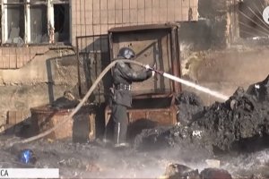 В Одесі горів пункт прийому вторсировини – відео
