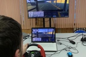 У Житомирі студент створив віртуальний тролейбус, що повністю імітує рух містом – подробиці