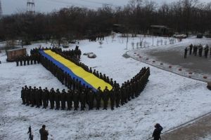 "Живі" фігури від Нацгвардії: Україною шириться флешмоб на підтримку полонених моряків