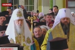Подячний молебень за отримання Томосу: вітальне слово Президента – відео