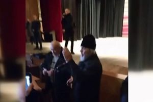 Представникам МП довелося під гімн України покинути зібрання громади селища Богородчани