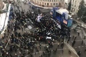 Блогер показав, скільки реально людей прийшли на мітинг Тимошенко в Києві – відео