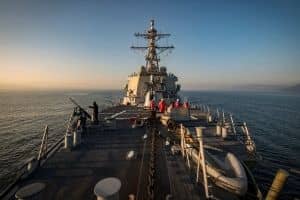 Есмінець ВМС США зайшов у Чорне море для спільних навчань з Україною