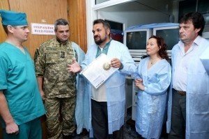 Військовим медикам Центрального регіону підприємці подарували медичне обладнання