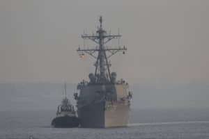 До Одеси прибув американський есмінець USS Donald Cook – ФОТО