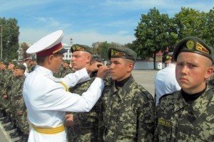 Харківські кадети отримали погони