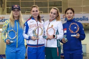 Харлан виграла "срібло" на етапі Кубка світу в Афінах