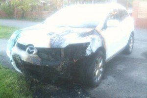 На Миколаївщині СБУ затримала зловмисників, які підпалювали автівки волонтерів