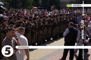 110 тернопольчан відправилися у зону АТО