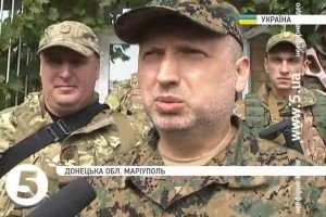 Турчинов: Маріуполь ніколи не буде захоплений терористами або росіянами