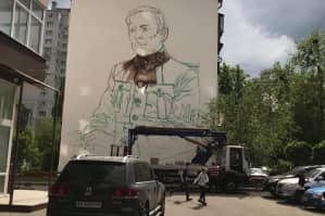 Новий мурал у столиці: скоро з'явиться величезне зображення Симона Петлюри – фото