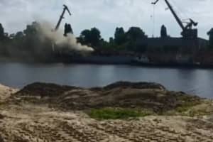 На підприємстві “Кузня на Рибальському” сталася пожежа (оновлено)