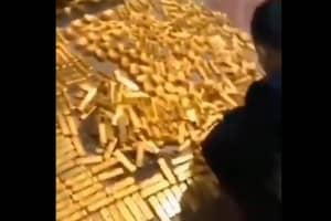 У китайського чиновника під час обшуків вилучили понад 13 тонн золота – відео