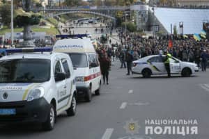 Вече в центре Киева собрало более 10 тыс. человек – полиция