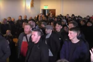 Ветераны АТО устроили горячий прием вновь назначенному главе Волынской ОГА