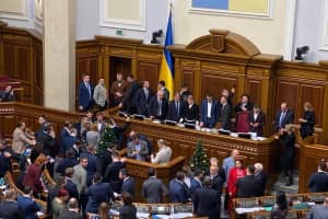 "Батьківщина" заблокувала президію Верховної Ради – фото