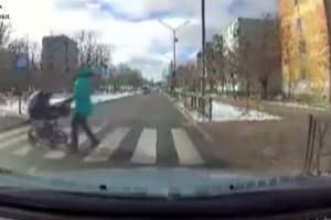 Поліція затримала водія, який наїхав на жінку з дитиною на Запоріжжі