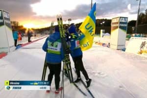 На Чемпионате Европы сборная Украины по биатлону завоевала первенство в смешанной эстафете