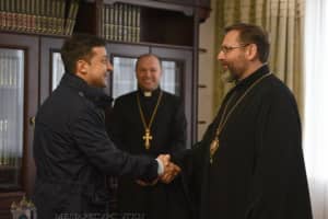Зеленський зустрівся з главою УГКЦ – обговорили, зокрема, святкування Великодня