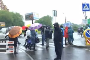 Протест підприємців у Луцьку паралізував автомобільний рух майже на півтори години