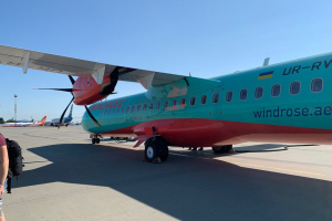 Авиакомпания Windrose представила новый борт – ATR-72-600: первый полет – в Одессу