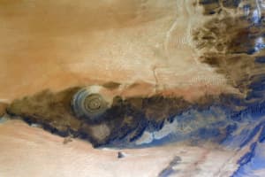 Астронавт NASA показав "Око Сахари" з МКС – вражаюче фото