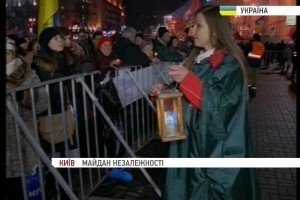 Вифлеємський вогонь миру на #Євромайдан