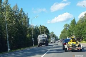 В направлении Беларуси зафиксировали многочисленную колонну автозаков с бойцами Росгвардии – СМИ