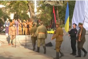 У Києві відкрили пам'ятник видатному полковнику Армії УНР Петру Болбочану – включення